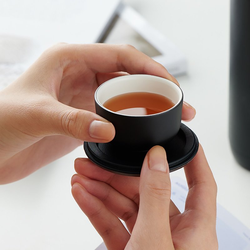 【初芳宇】NECTAR 茶杯-午夜黑 - 茶具/茶杯 - 不锈钢 