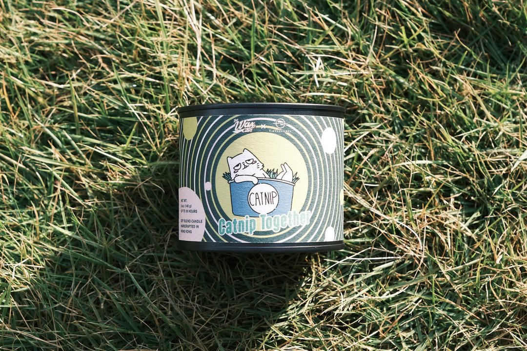 Happy猫草 | 怪奇气味大豆香薰蜡烛 140g - 香薰/精油/线香 - 蜡 