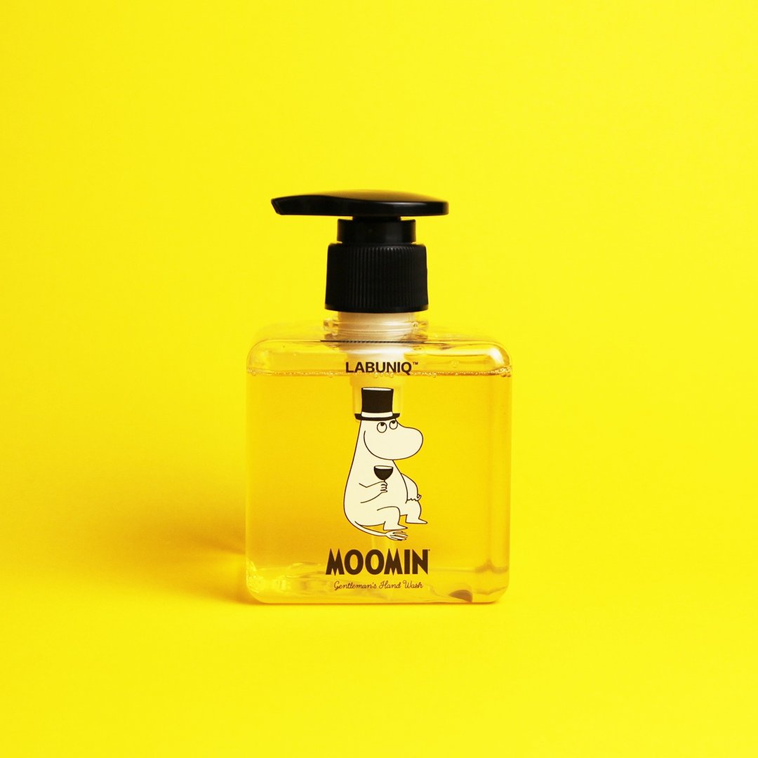 【Pinkoi x Moomin】姆明爸爸绅士洗手露 - 洗手用品 - 其他材质 黑色