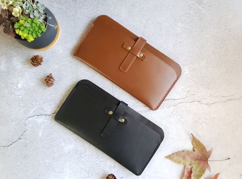 YF15_手作文创~休闲多功能卡片/钞票/长夹/手机包/手拿包 - 皮夹/钱包 - 真皮 多色