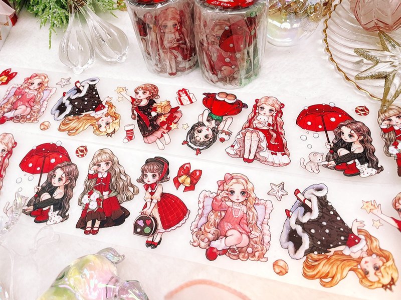 PET 胶带 圣诞婴儿娃娃系列 - 纸胶带 - 纸 