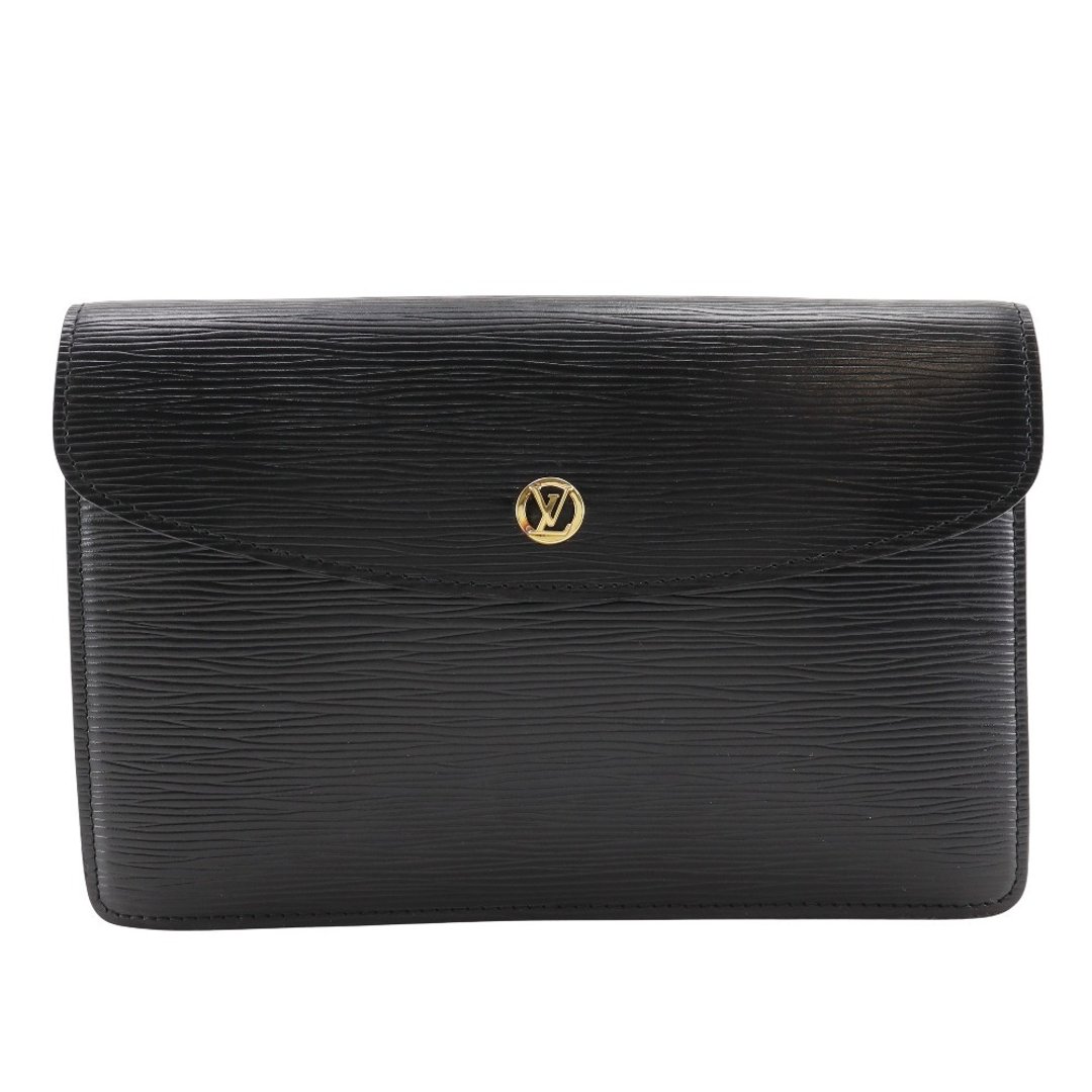 [日本直送] Louis Vuitton Montaigne 23 手拿包 副包 M52662 Epi 皮革 黑色 中性款 [二手] - 手拿包 - 真皮 黑色