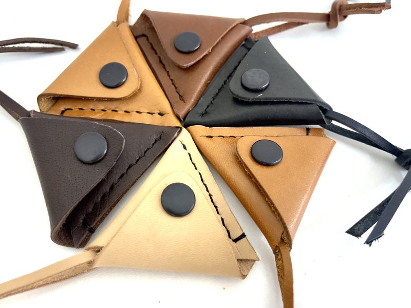 手工皮革吉他拨片架和钥匙扣收纳盒定制吉他拨片架吉他手礼物 - 皮件 - 真皮 