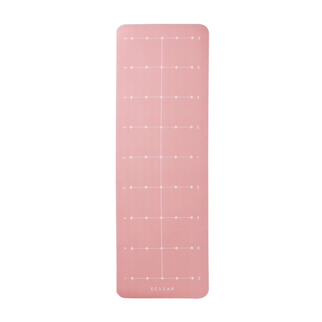 ELECOM ECLEAR 8mm可携式瑜珈垫 粉 - 瑜珈垫 - 其他材质 粉红色