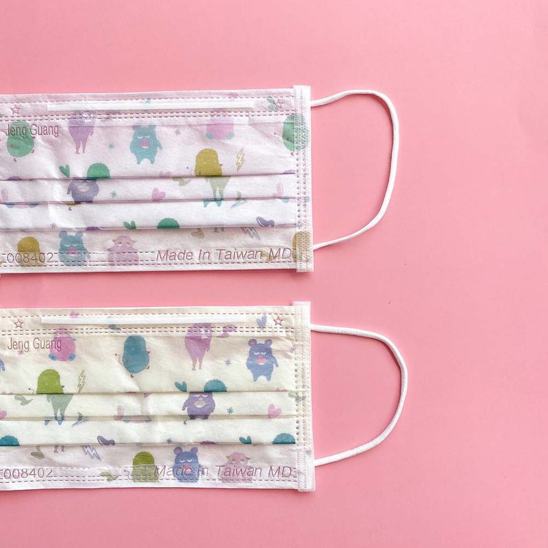 【STYLEi 医疗口罩】怪兽系列一盒 32 入_成人/儿童 - 口罩 - 其他材质 多色