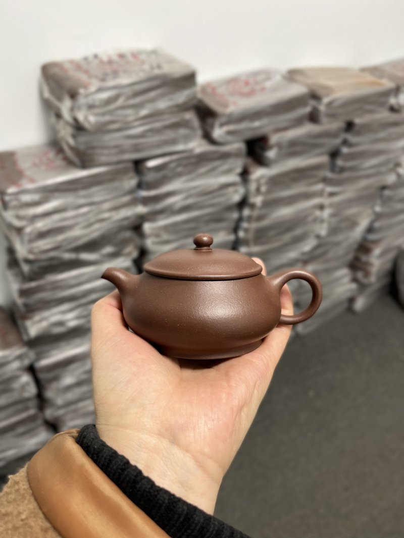 明炉 现货实拍 原矿极品老紫泥 古朴润泽 经典款慕 清明炉 型神 - 茶具/茶杯 - 陶 灰色