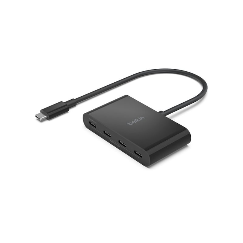 USB-C 至 4 端口 USB-C 集线器 - 电脑配件 - 其他金属 