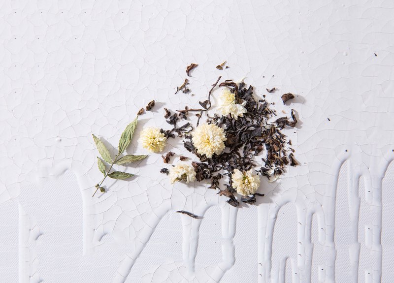 送礼外国友人丨杭菊美人茶【7入/组】台湾岛屿花茶系列 - 茶 - 新鲜食材 橘色