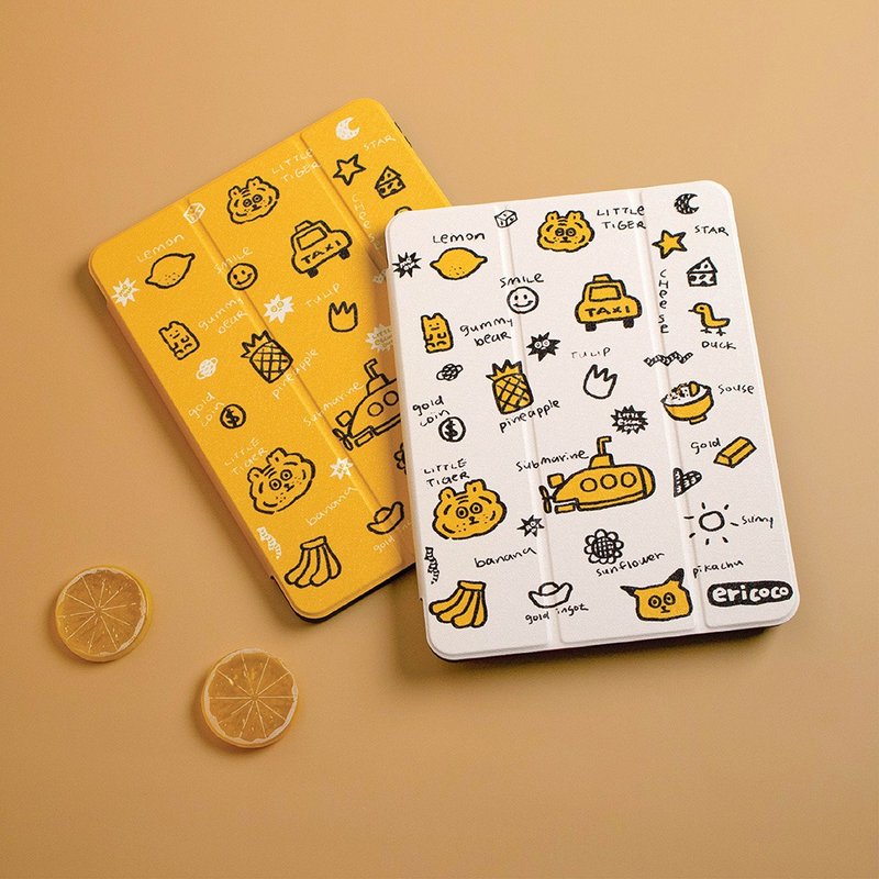 【限时特卖】iPad 插画家联名保护壳【黄色世界】右侧笔槽款 - 平板/电脑保护壳 - 其他材质 多色