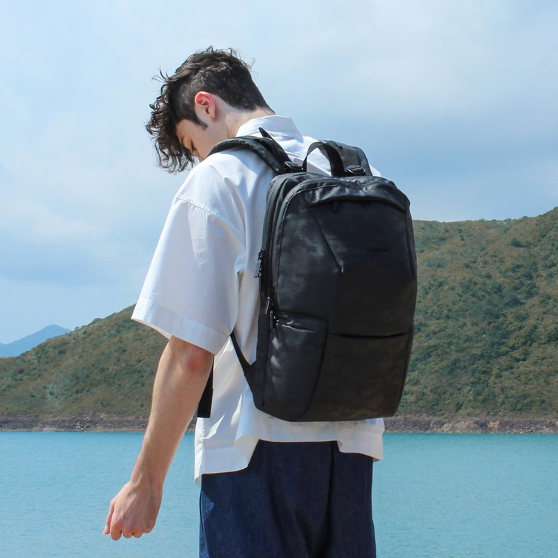 全方位机能 背包 电脑包 相机包 书包 防水 防盗 - Ninja - 后背包/双肩包 - 防水材质 黑色