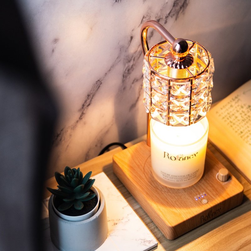 o + 赠40G岩质蜡烛 o +  定时融蜡灯 - 水晶方钻 - 蜡烛/烛台 - 其他金属 