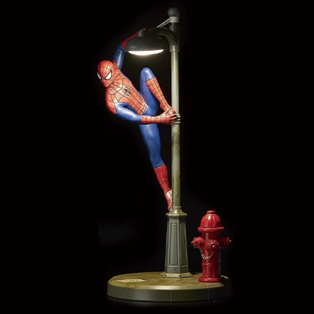 Marvel 漫威 蜘蛛人 Spider Man 情境造型USB桌灯  夜灯 气氛灯 - 玩偶/公仔 - 其他材质 