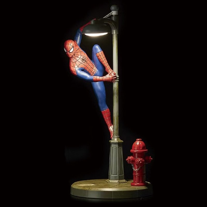 Marvel 漫威 蜘蛛人 Spider Man 情境造型USB桌灯  夜灯 气氛灯 - 玩偶/公仔 - 其他材质 