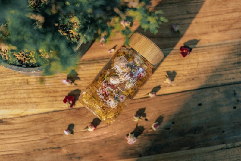 金装石斛・玫瑰花茶 - 健康/养生 - 纸 白色