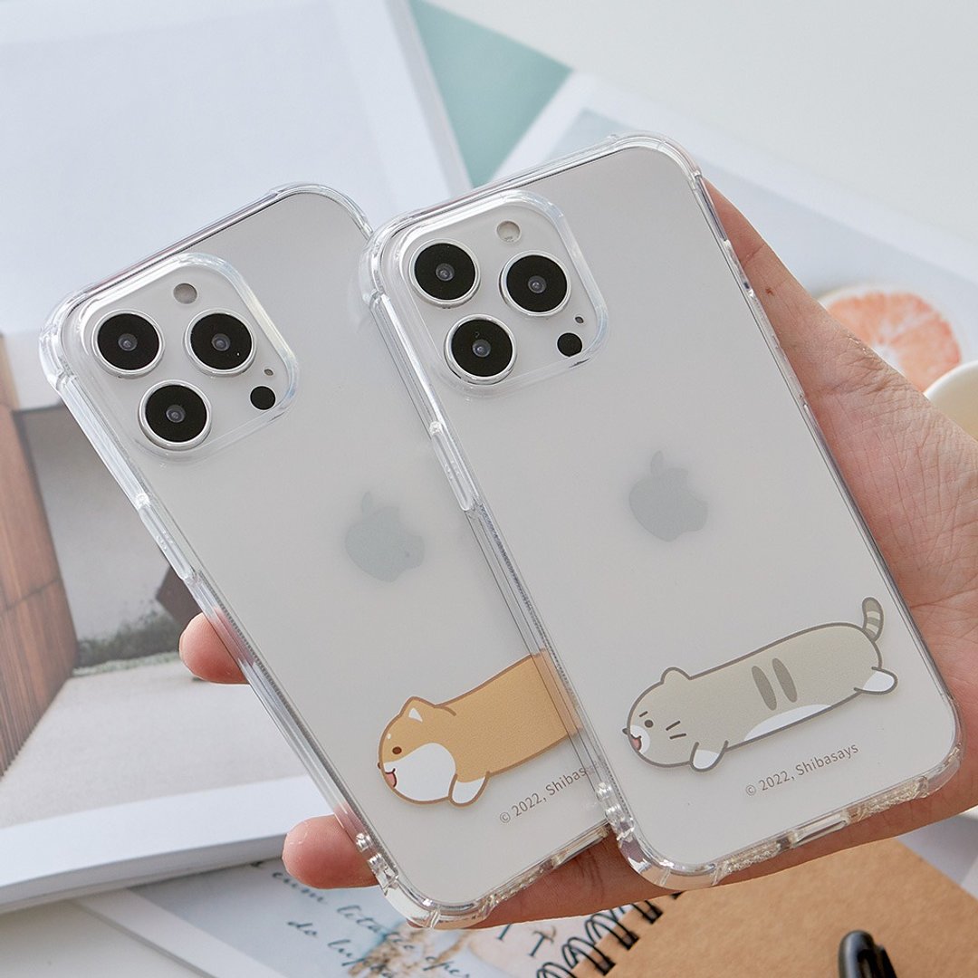 柴语录长长一条系列全气囊防摔iPhone手机壳 - 手机壳/手机套 - 塑料 透明