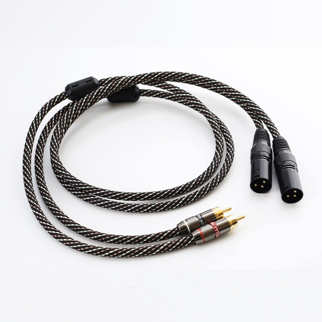 HIFI 音频线 RCA转XLR 公【川木】RCA转XLR平衡线【M199】 - 手机配件 - 其他材质 