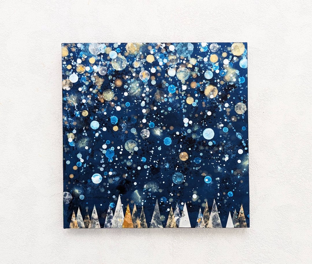 雪林S4压克力原画 - 海报/装饰画/版画 - 木头 蓝色