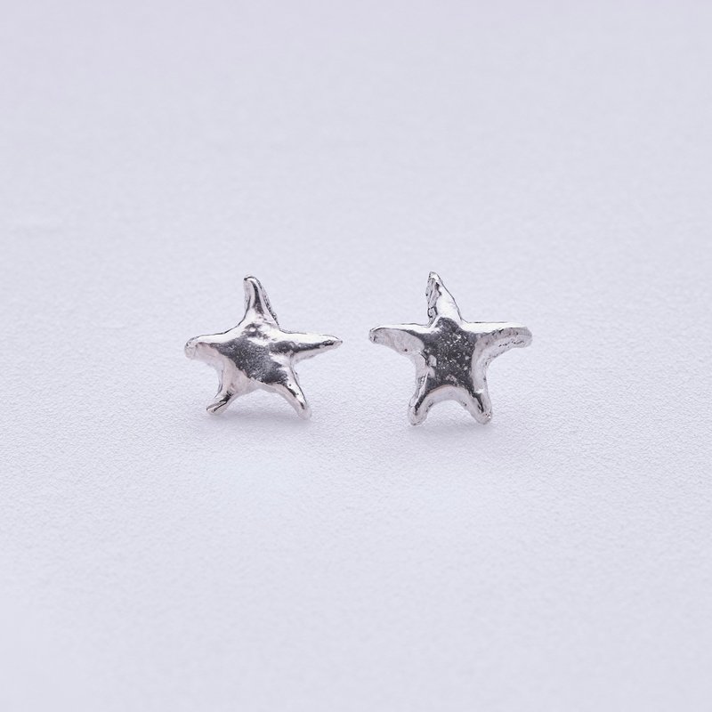 Duststar earrings - 耳环/耳夹 - 纯银 
