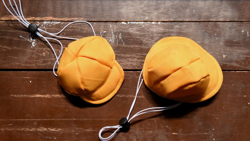 经典狗民小黄帽--毛孩专用 - 衣/帽 - 棉．麻 黄色