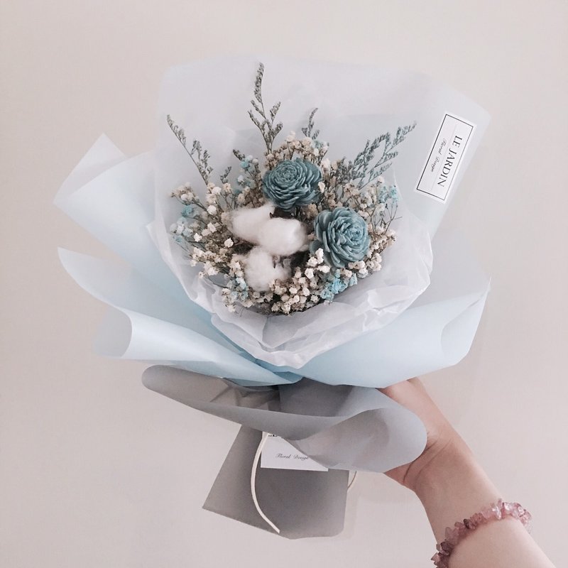 Le Jardin 夏日精灵 太阳玫瑰满天星韩式干燥花束  生日礼物 - 植栽/盆栽 - 植物．花 