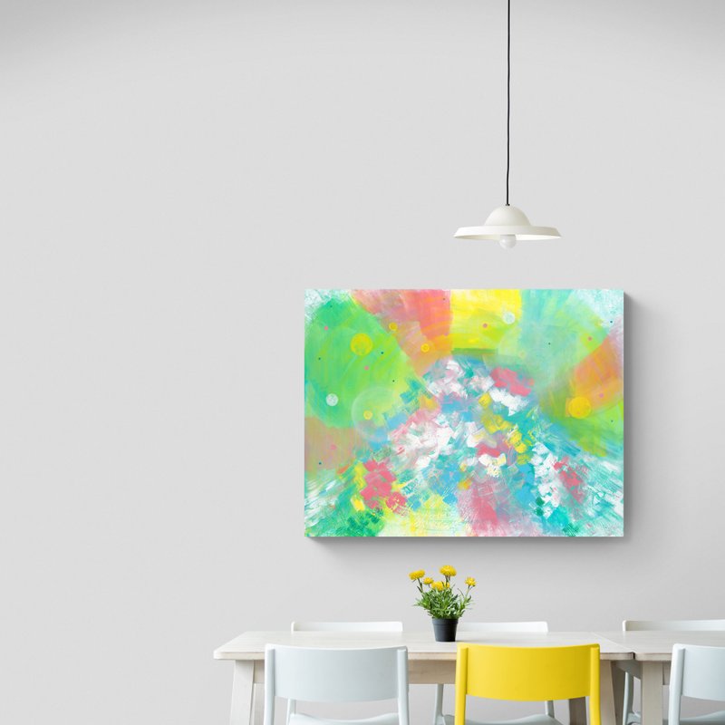 【神宠时光－慈悲】感受力/空间净化/挂画/居家布置/抚慰作用 - 海报/装饰画/版画 - 棉．麻 