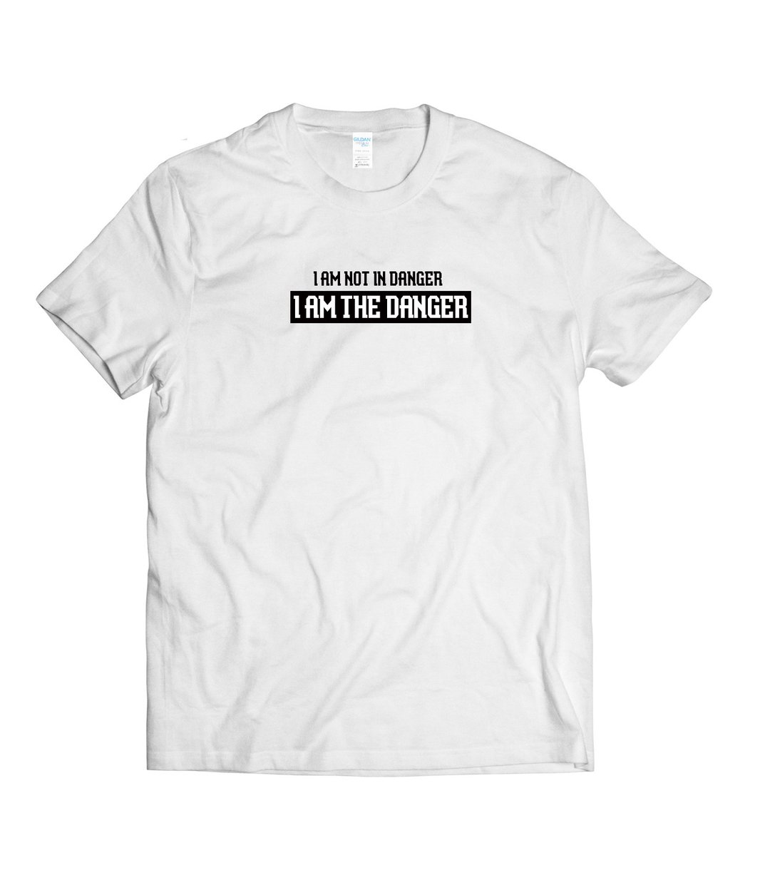 我就是危险-T-shirt 白/黑/灰/藏青 - 男装上衣/T 恤 - 棉．麻 多色