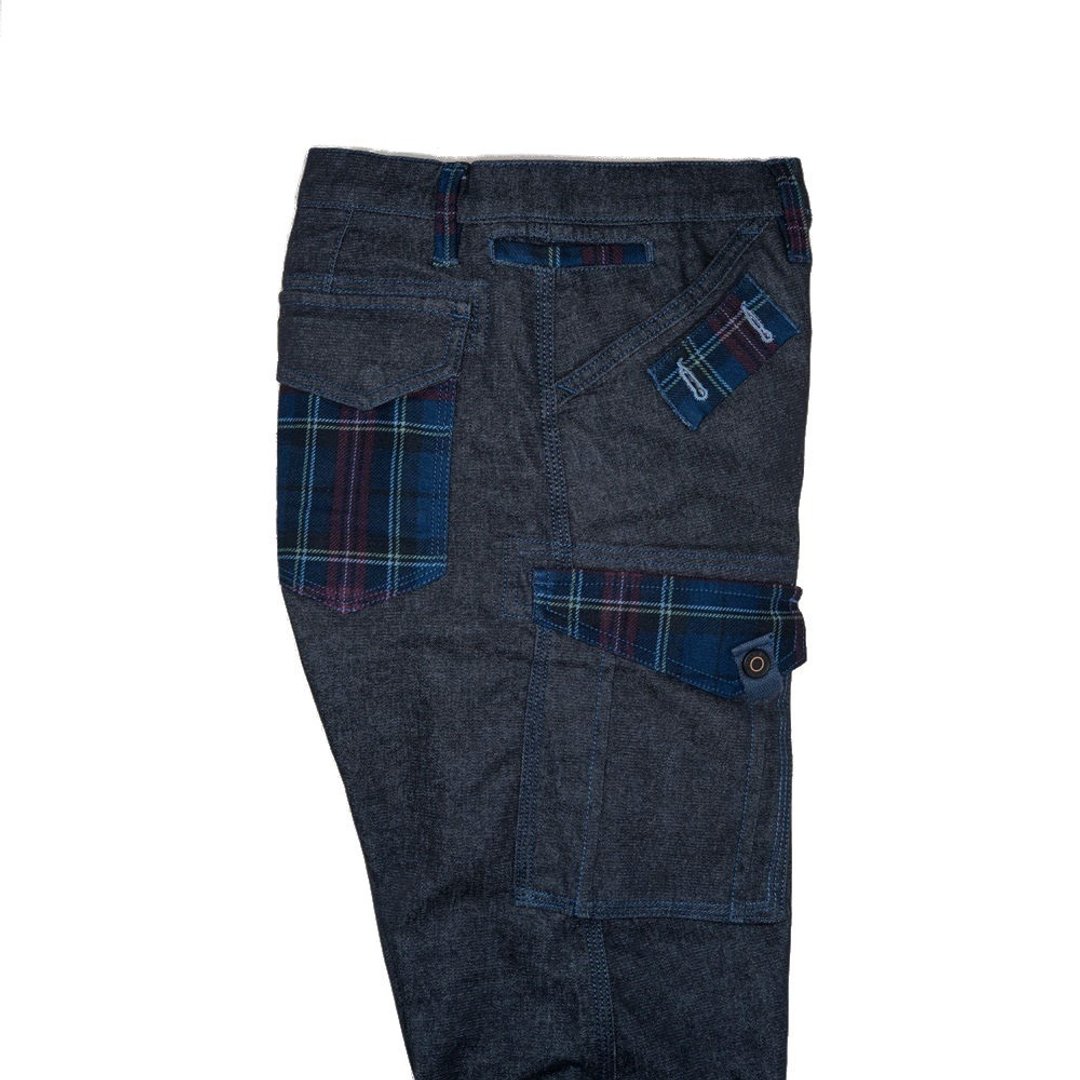 BE001 苏格兰纹八口袋休闲裤 Berlin Classic Scotland Check - 男士长裤 - 棉 多色