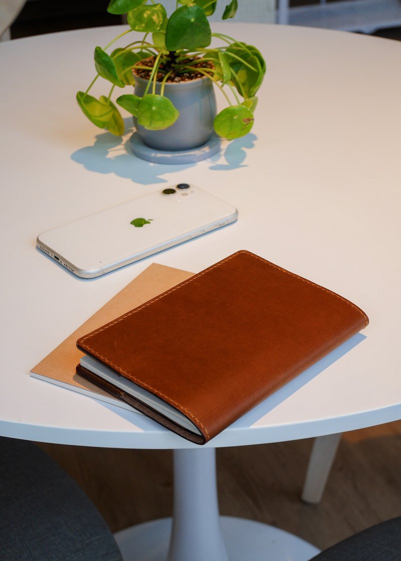 简约雅致 MUJI 笔记本套 A5 (30页) - 书衣/书套 - 真皮 