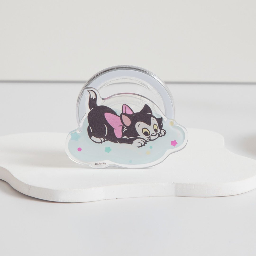 Disney Cats And Dogs-开心的费加洛款MagSafe气囊支架 - 手机座/防尘塞 - 塑料 多色