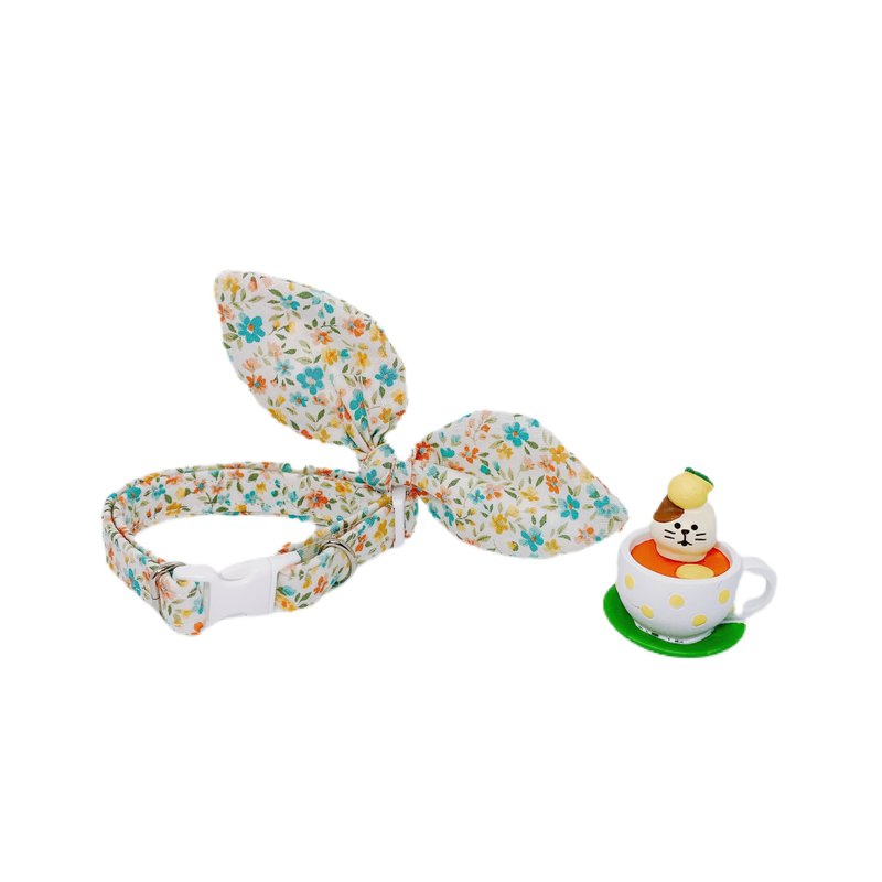 MaoFenBiBi 悸动 - 限量日本布 - 手作赫本巾& 手工项圈 - 项圈/牵绳 - 棉．麻 