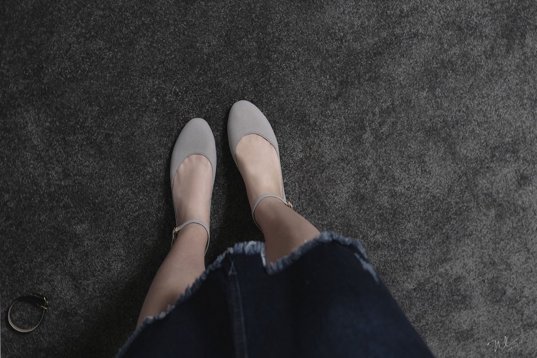 Leá Gray (太空灰) Flats 女伶版 | WL - 其他女款皮鞋 - 其他人造纤维 灰色