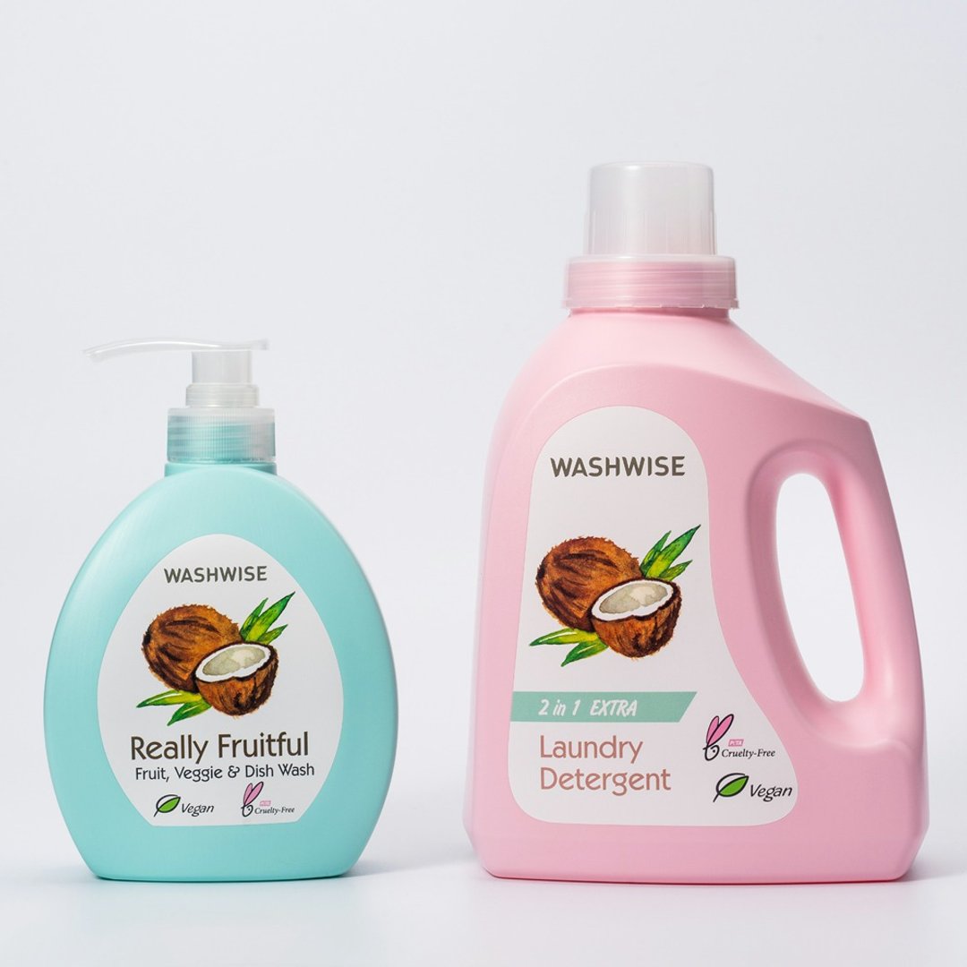【Washwise】一加一 尝鲜刚刚好 - 衣物清洁 - 环保材料 多色