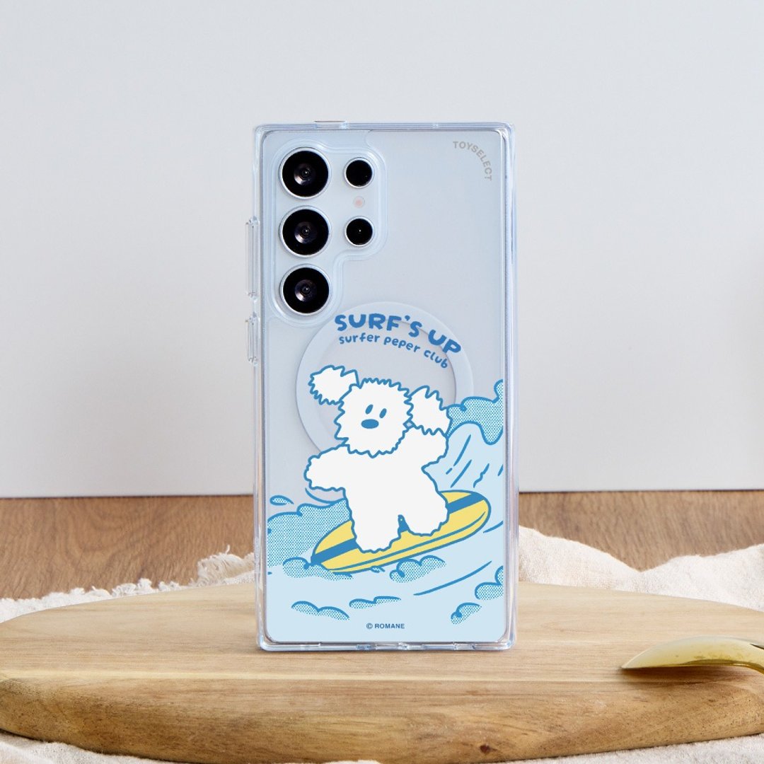 早午餐兄弟冲浪Little Peper防摔透明SAMSUNG手机壳 - 手机壳/手机套 - 塑料 多色