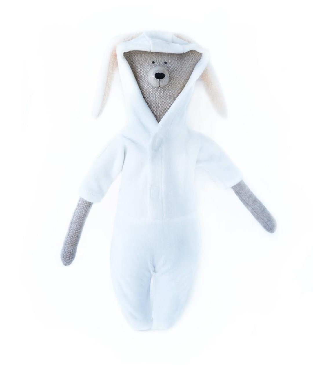 PK bears |爱眠熊40cm I手工时尚熊 - 玩偶/公仔 - 棉 白色