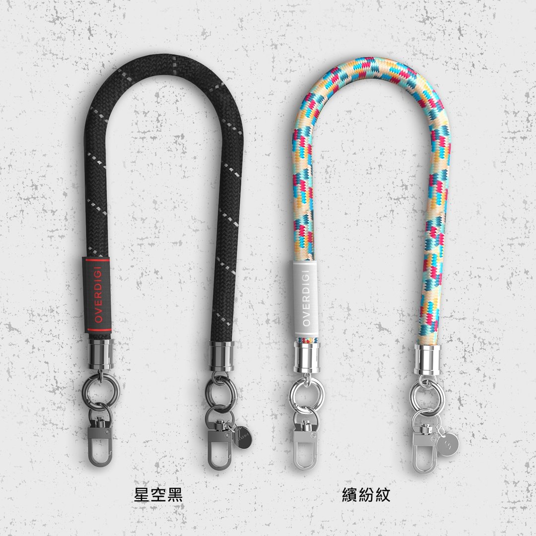 OVERDIGI HANDY U 个性10mm手机挂绳-手腕带 - 手机壳/手机套 - 棉 多色