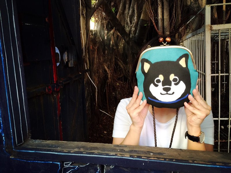 约旺柴一起散步口金包 - 侧背包/斜挎包 - 棉．麻 