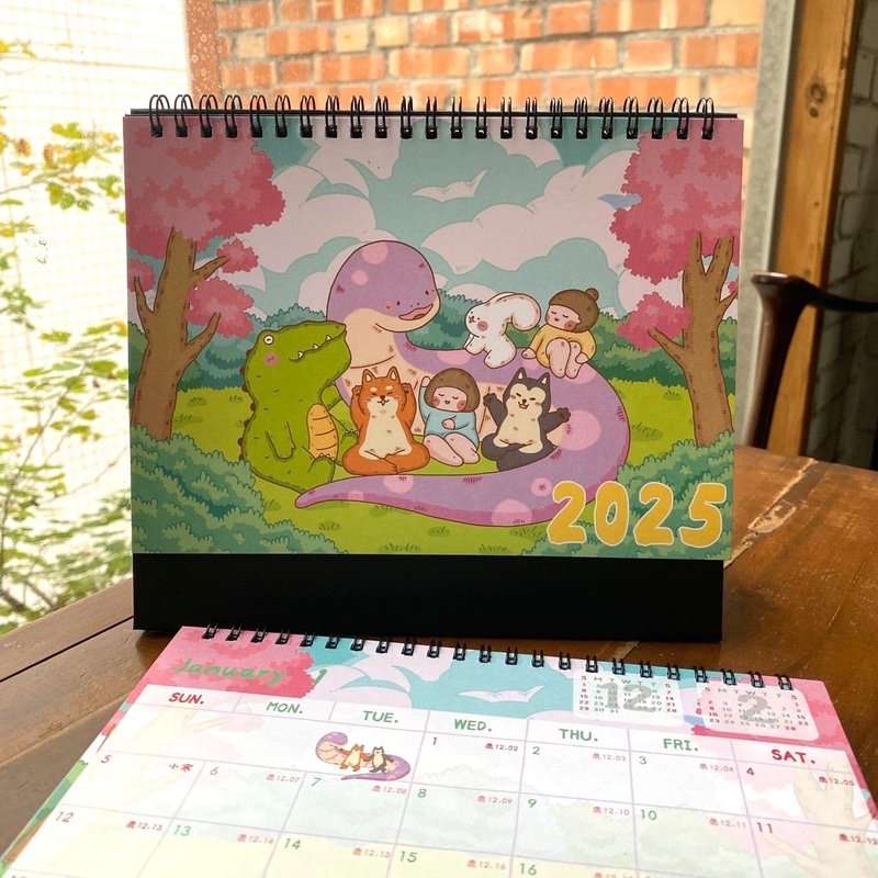 桌历 | 2025你就是自己的光 - 年历/台历 - 纸 