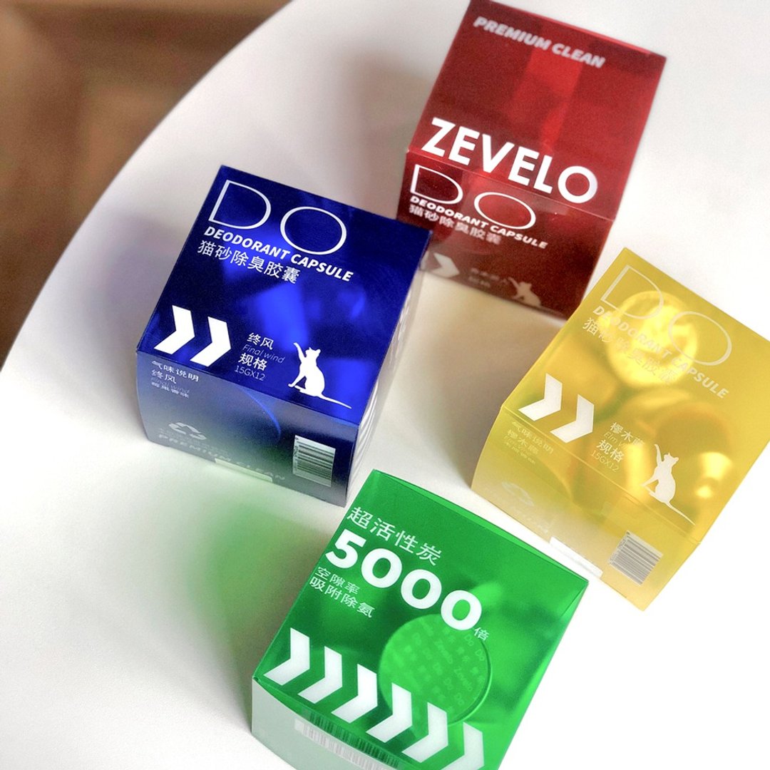 猫砂伴侣除臭珠香氛除臭珠胶囊 - 猫砂/猫砂垫 - 其他材质 多色