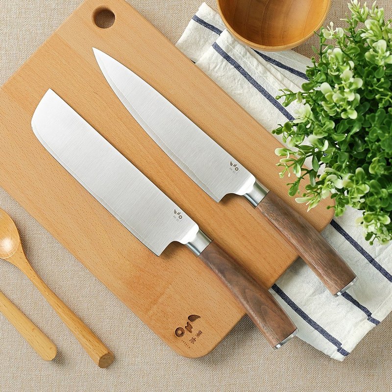 【Pinkoi 线下活动预购商品】叶添-匠致系列 双刀-刀具组 - 菜刀/刀架 - 其他金属 