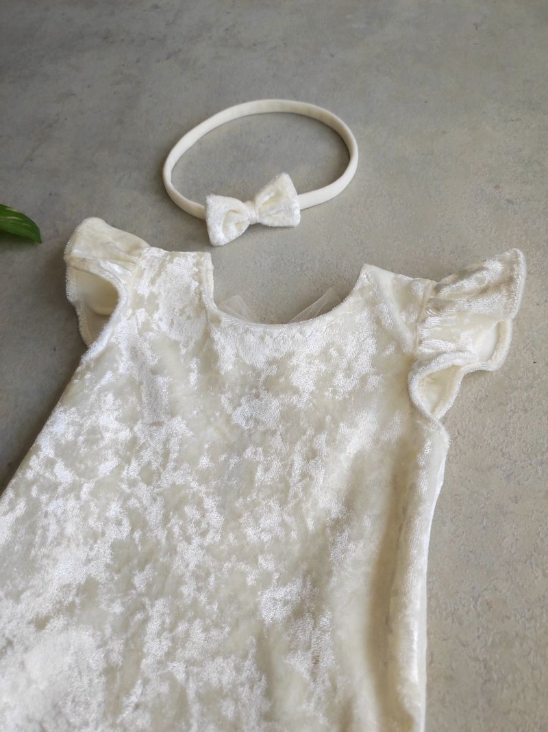 新生女孩第一次拍照的紧身衣 - 婴儿饰品 - 其他材质 多色