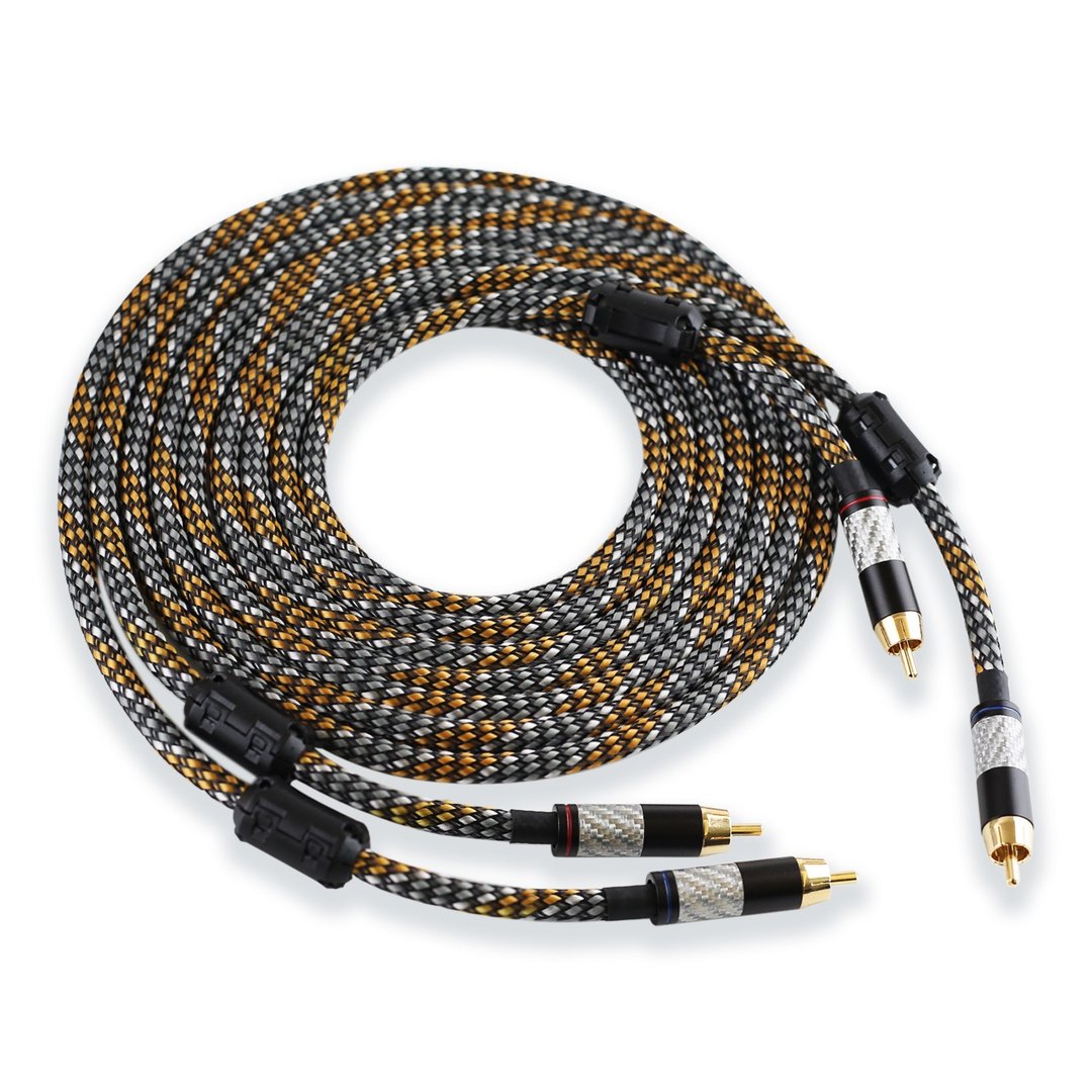 极美日本佳耐美音频线 RCA【川木】全新现货【W111】双RCA 莲花头 - 数码小物 - 其他材质 