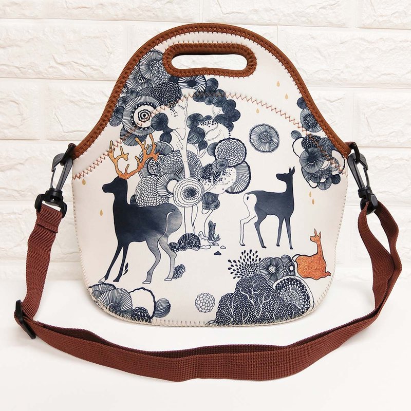 餐袋-丹枫鹿 - 便当盒/饭盒 - 橡胶 