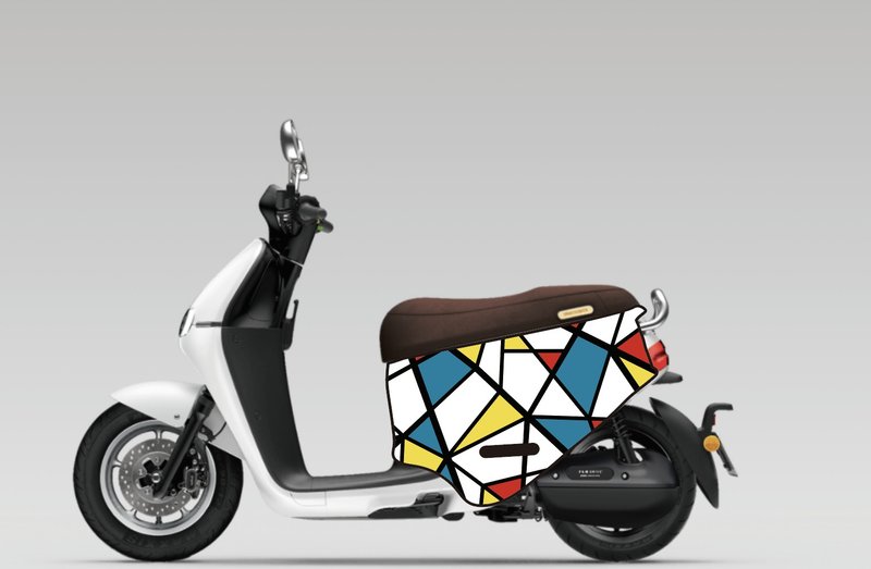 BLR gogoro 防刮车套 iD152 蒙德里安 - 其他 - 聚酯纤维 蓝色