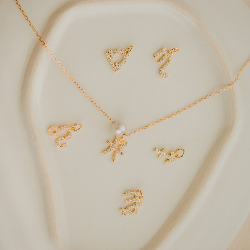 Faye_星座珍珠项链 - 项链 - 珍珠 白色