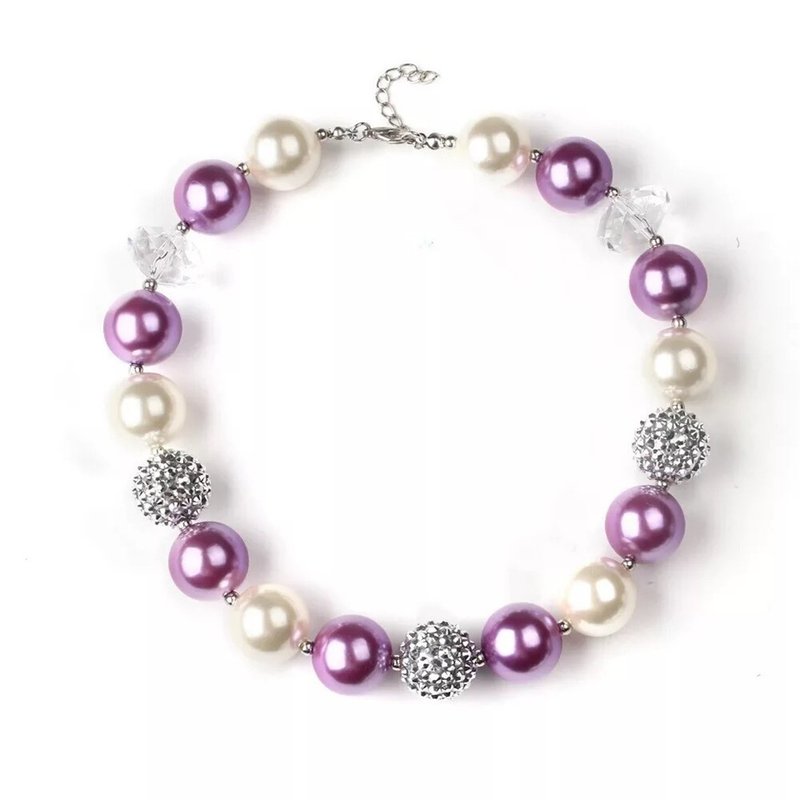 Cutie Bella 手工串珠儿童首饰项链 Chunky Necklace - 项链 - 塑料 