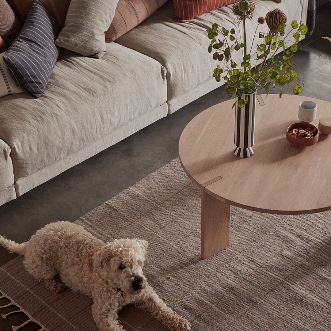 OYOY Coffee Table Large - OY橡木茶几 / Ø90 x H40 cm - 餐桌/书桌 - 木头 多色