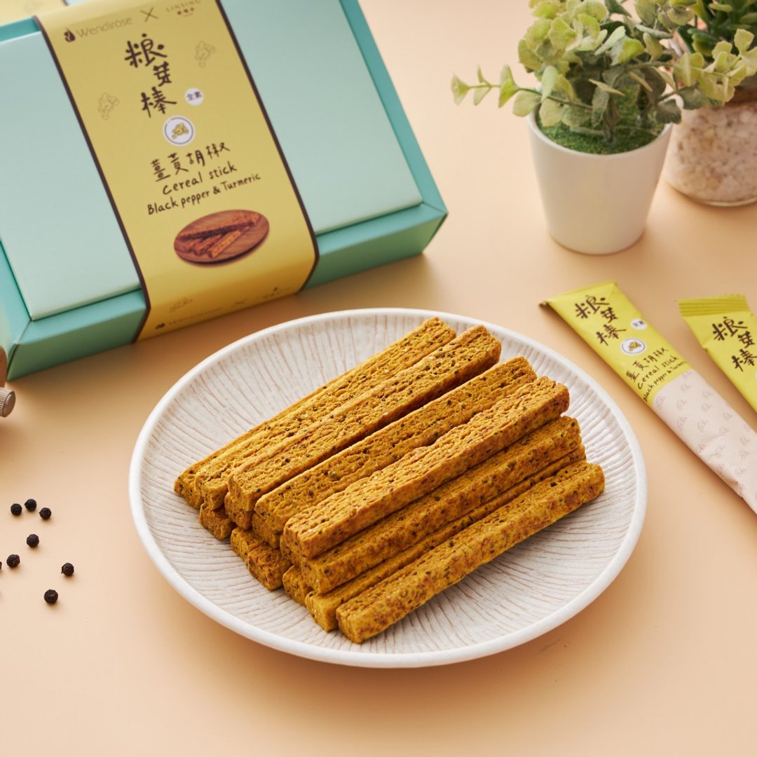 【LINSING林银杏官方直营】粮芽棒共享盒-姜黄胡椒448g - 零食/点心 - 其他材质 