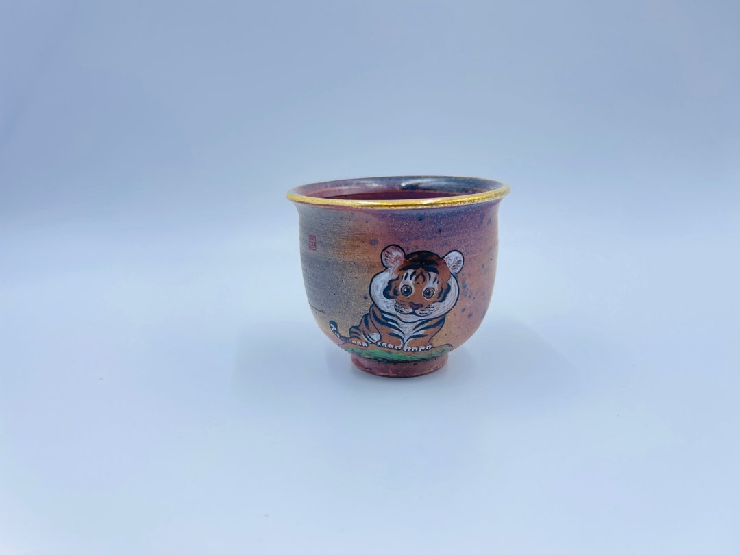 可爱虎 - 茶具/茶杯 - 陶 咖啡色