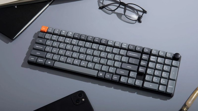 Keychron K17 Max QMK 无线客制化机械键盘 - 电脑配件 - 其他金属 黑色