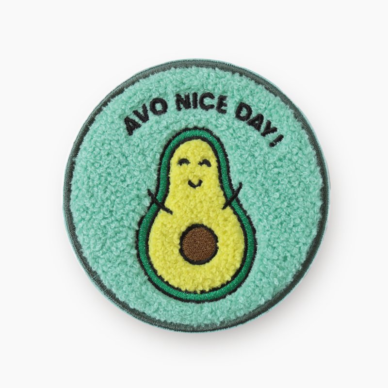 AVO NICE DAY暖暖刺绣杯垫/吸水止滑杯垫 - 杯垫 - 绣线 多色
